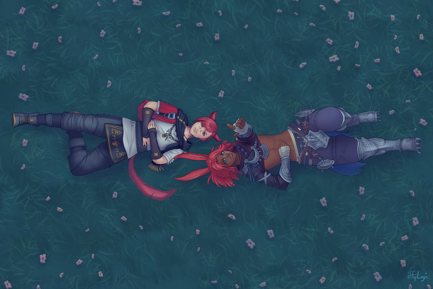 G'raha Tia and Warrior of Light