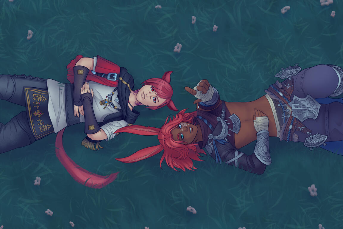 G'raha Tia and Warrior of Light