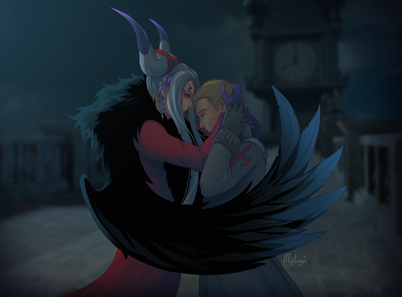 Ultimecia and Seifer